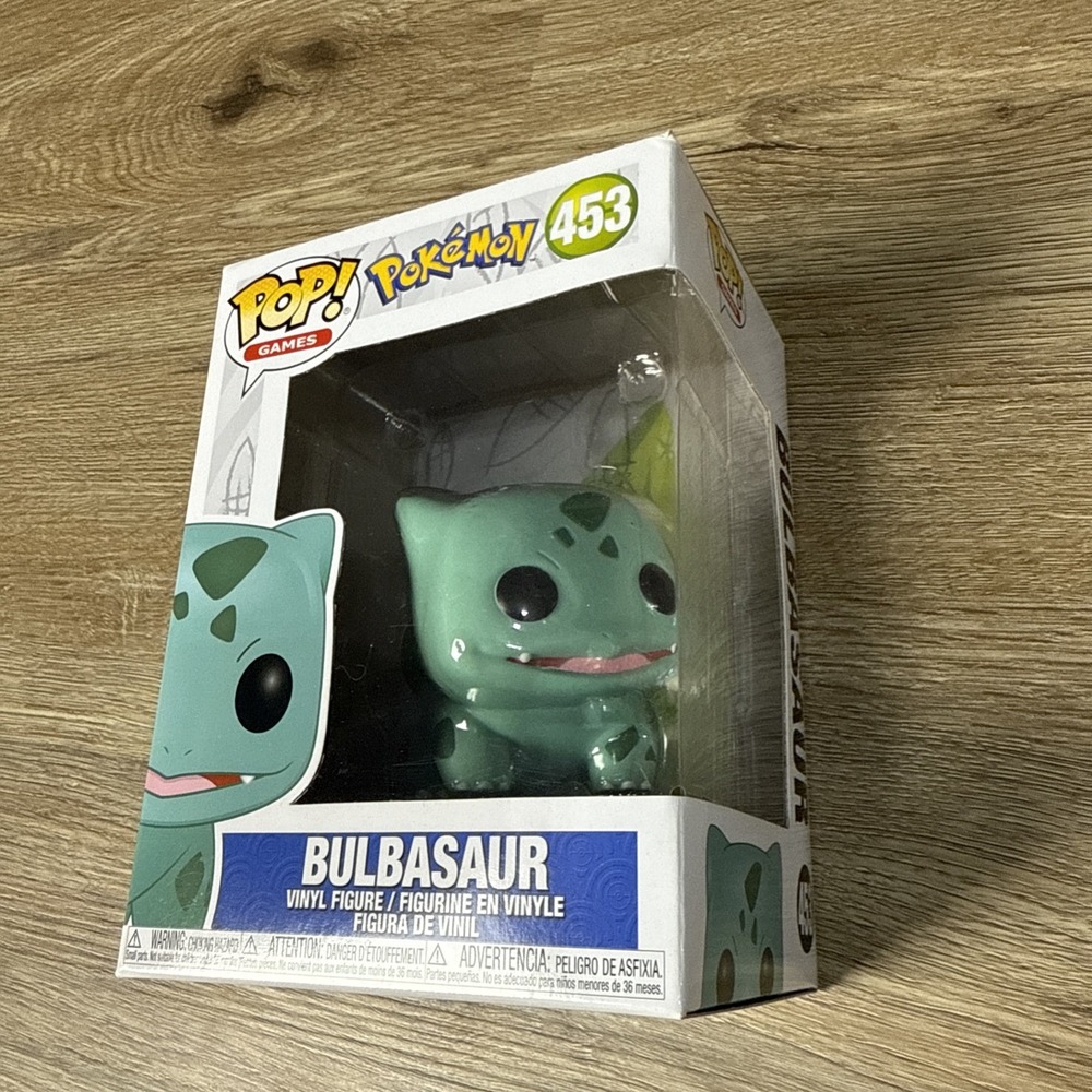 Funko Pop Games Pokemon Bulbasaur 453 Vinyl Figure Series 2 GAME Exclusive - Picture 2 of 7